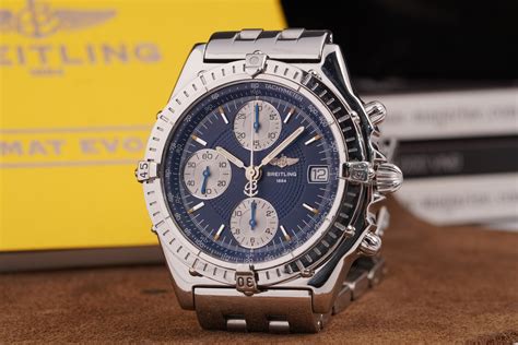 pre owned breitling st st dress watches|pre owned watches for sale.